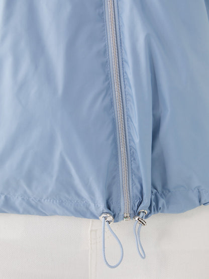 Women's Hooded Plain Raincoat