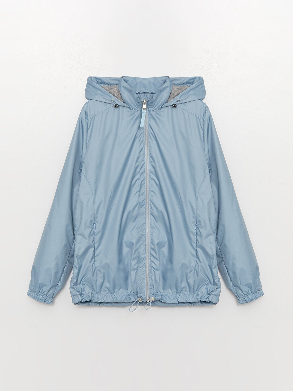 Women's Hooded Plain Raincoat