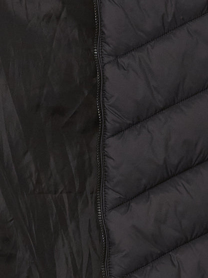 Women's Hooded Plain Puffer Vest