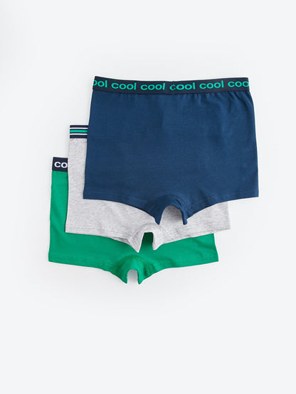 Basic Cotton Boys' Boxer 3-pack