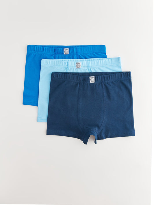 Basic Cotton Boys' Boxer 3-pack