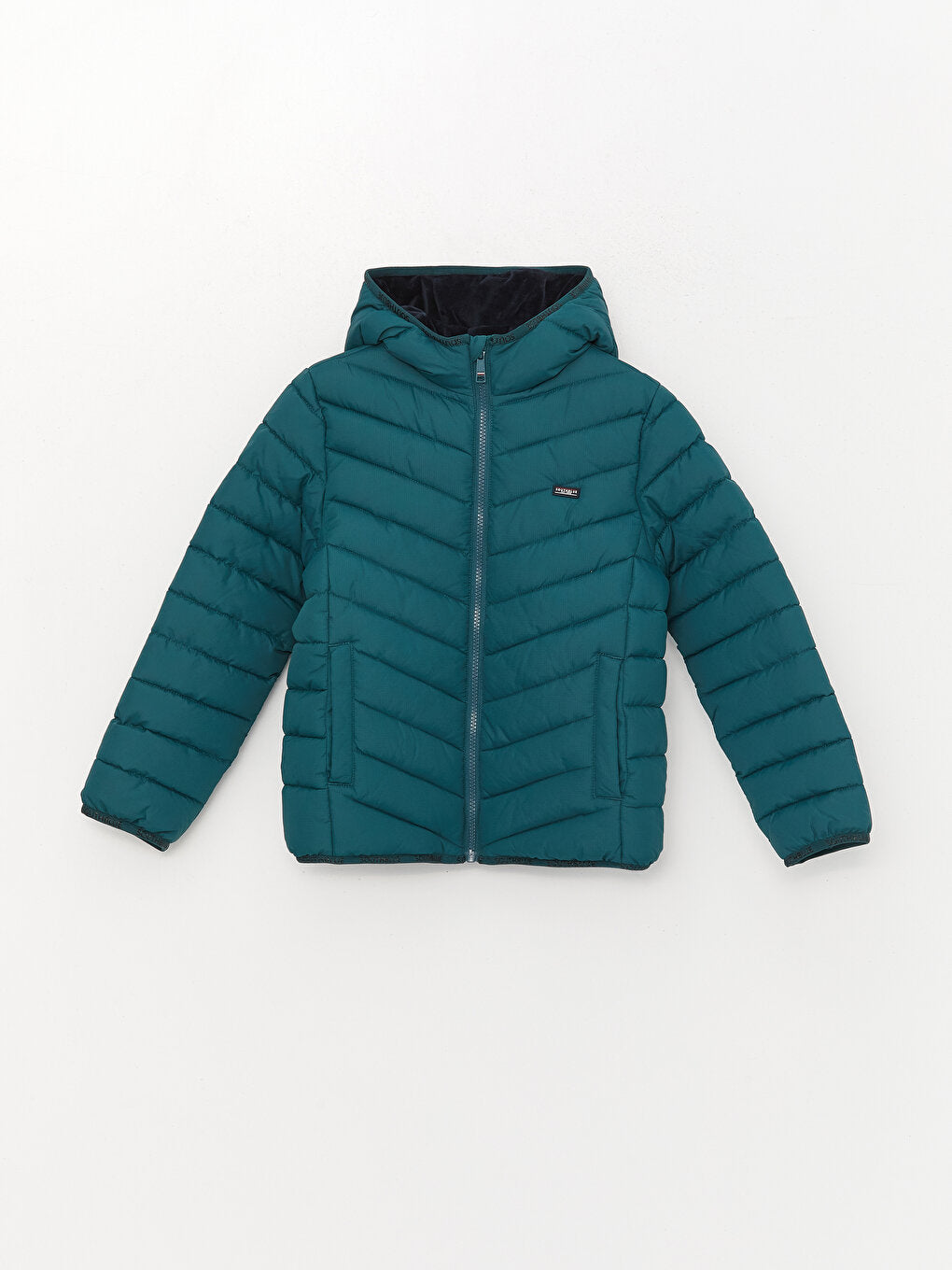 Hooded Boy's Puffer Coat