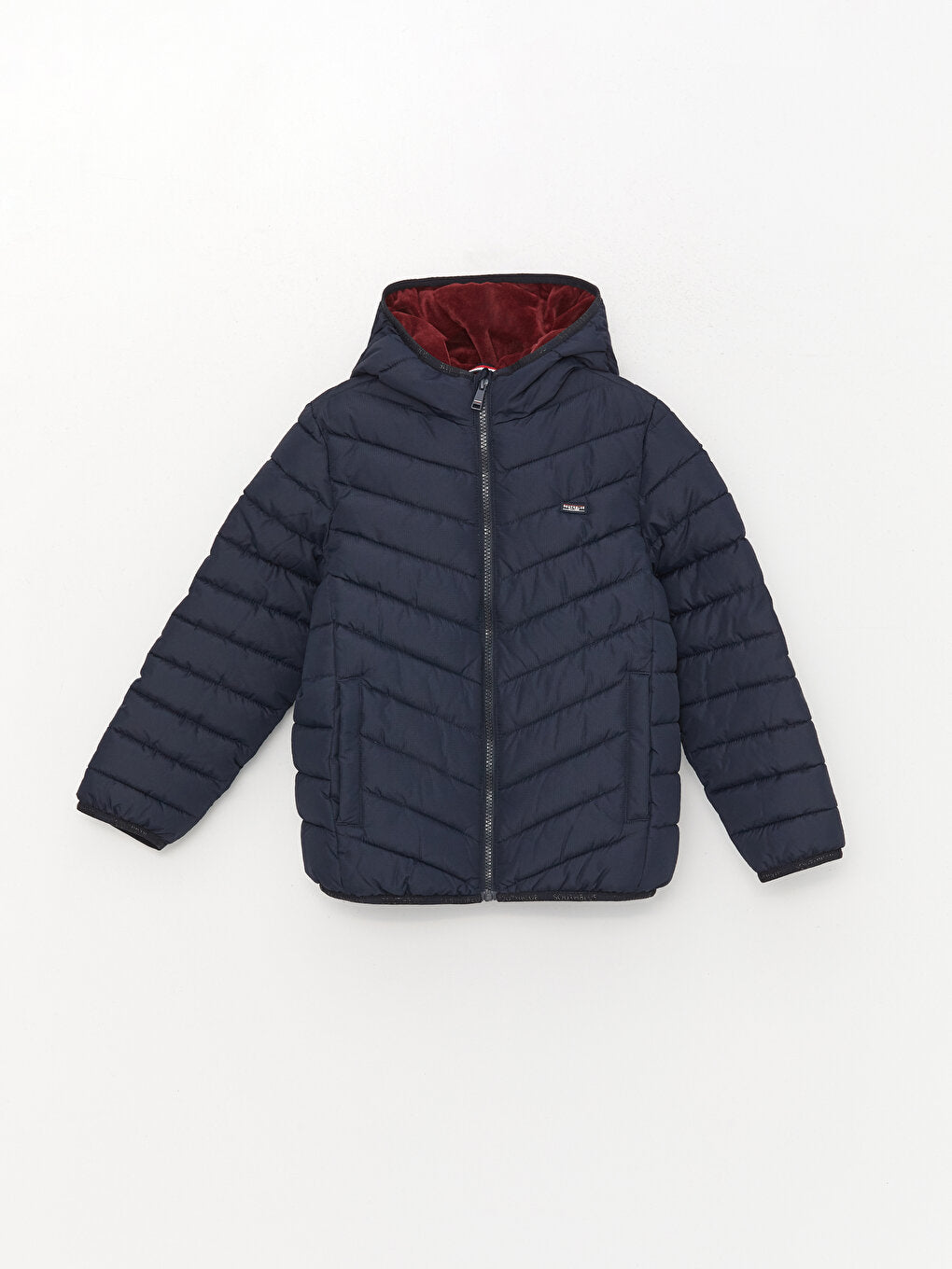 Hooded Boy's Puffer Coat