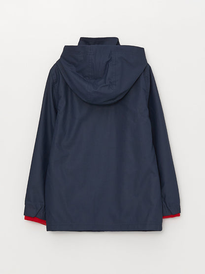 Hooded Girl's Raincoat