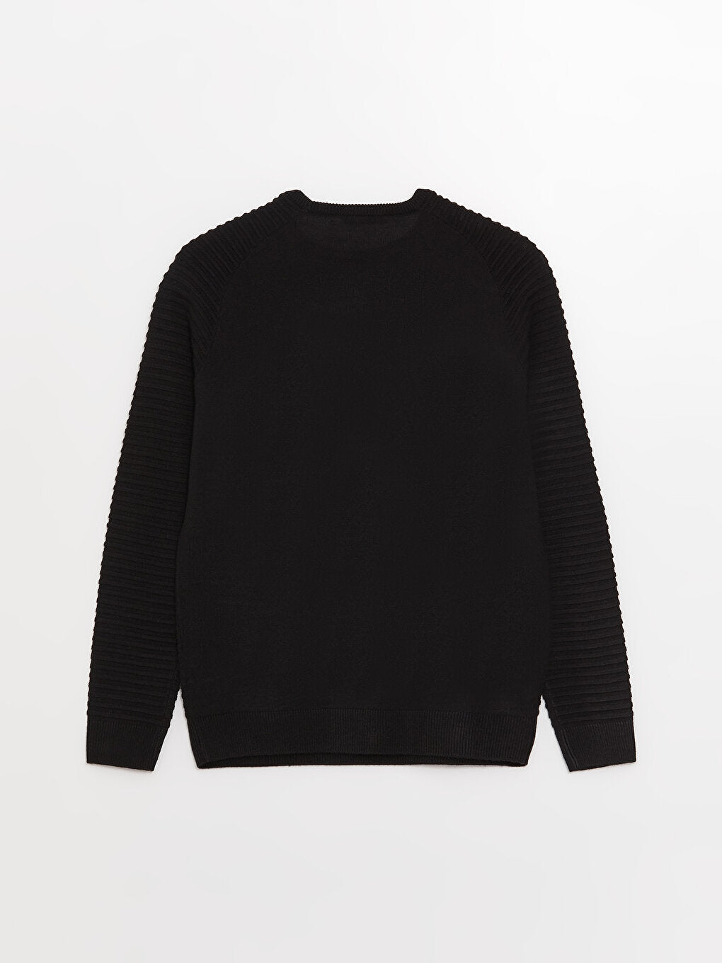 Crew Neck Long Sleeve Men's Knitwear Sweater