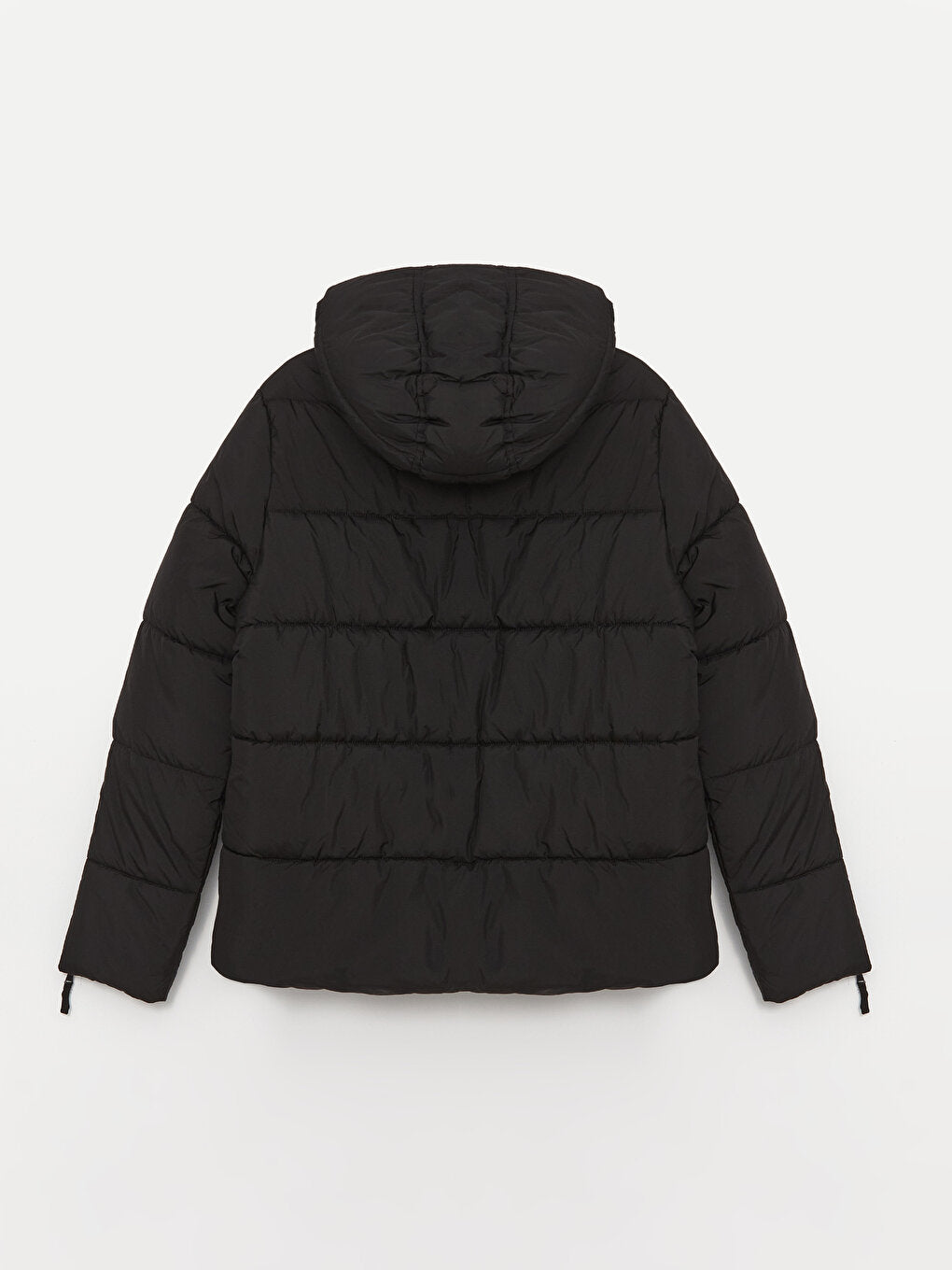 Women's Hooded Plain Puffer Coat