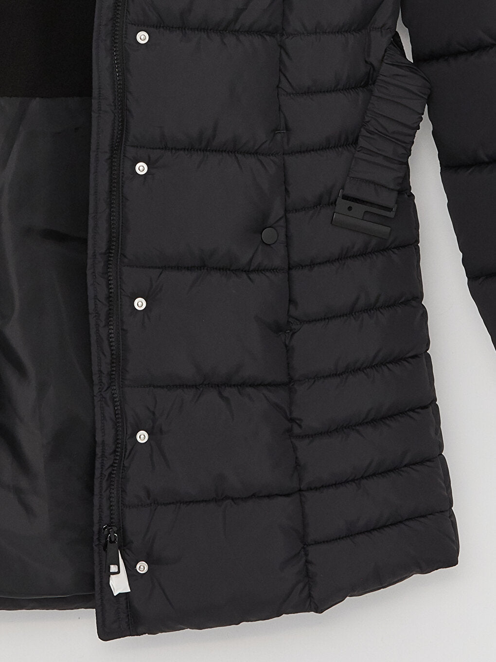 Women's Hooded Plain Puffer Coat