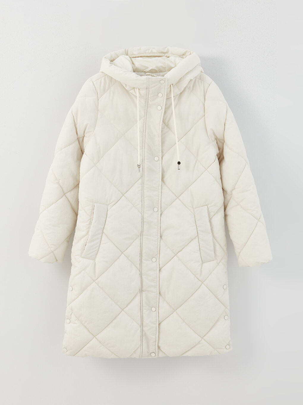 Hooded Quilted Women's Puffer Coat