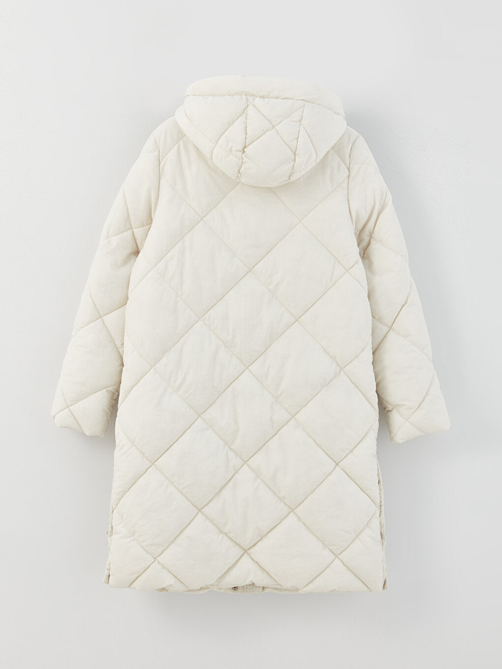 Hooded Quilted Women's Puffer Coat