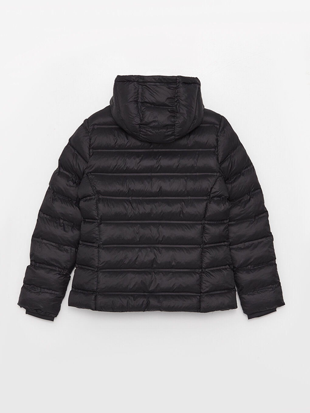 Women's Hooded Plain Puffer Coat