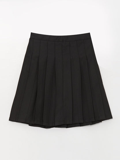 Basic Pleated Girl's Skirt