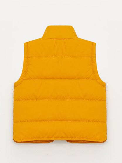 High Collar Baby Boy Vest