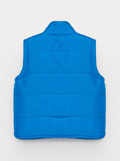 High Collar Baby Boy Vest