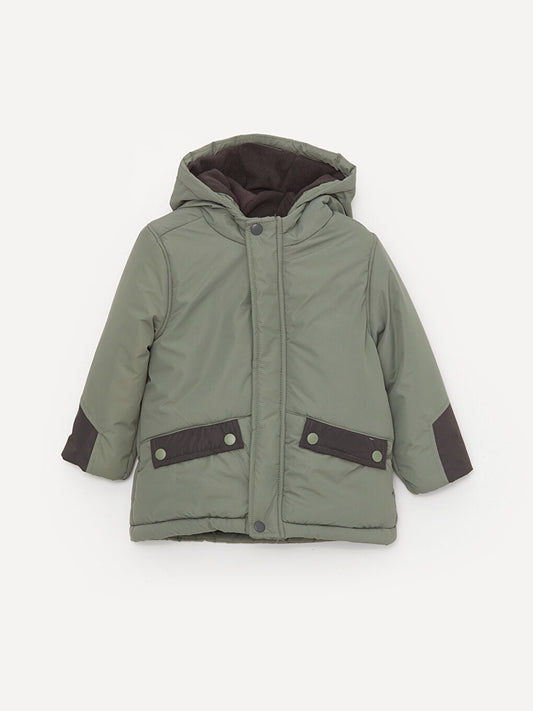 Hooded Long Sleeve Baby Boy Parka