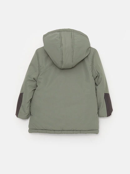 Hooded Long Sleeve Baby Boy Parka