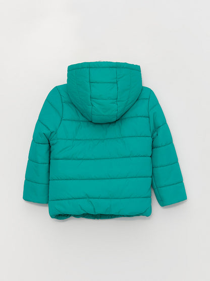 Hooded Long Sleeve Baby Boy Puffer Coat