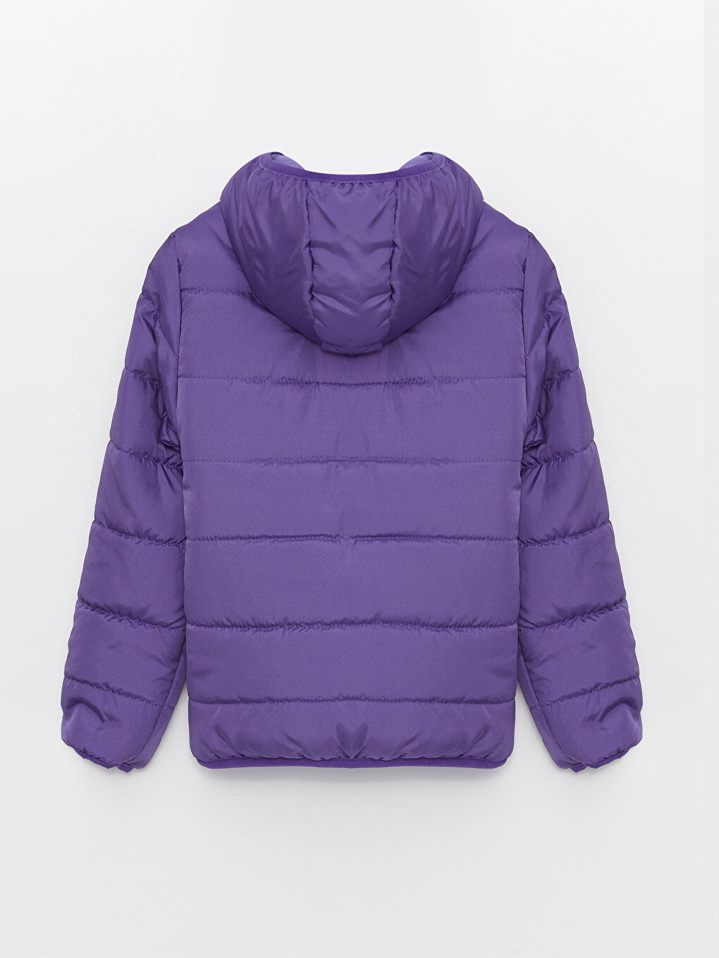 Hooded Girl's Puffer Coat