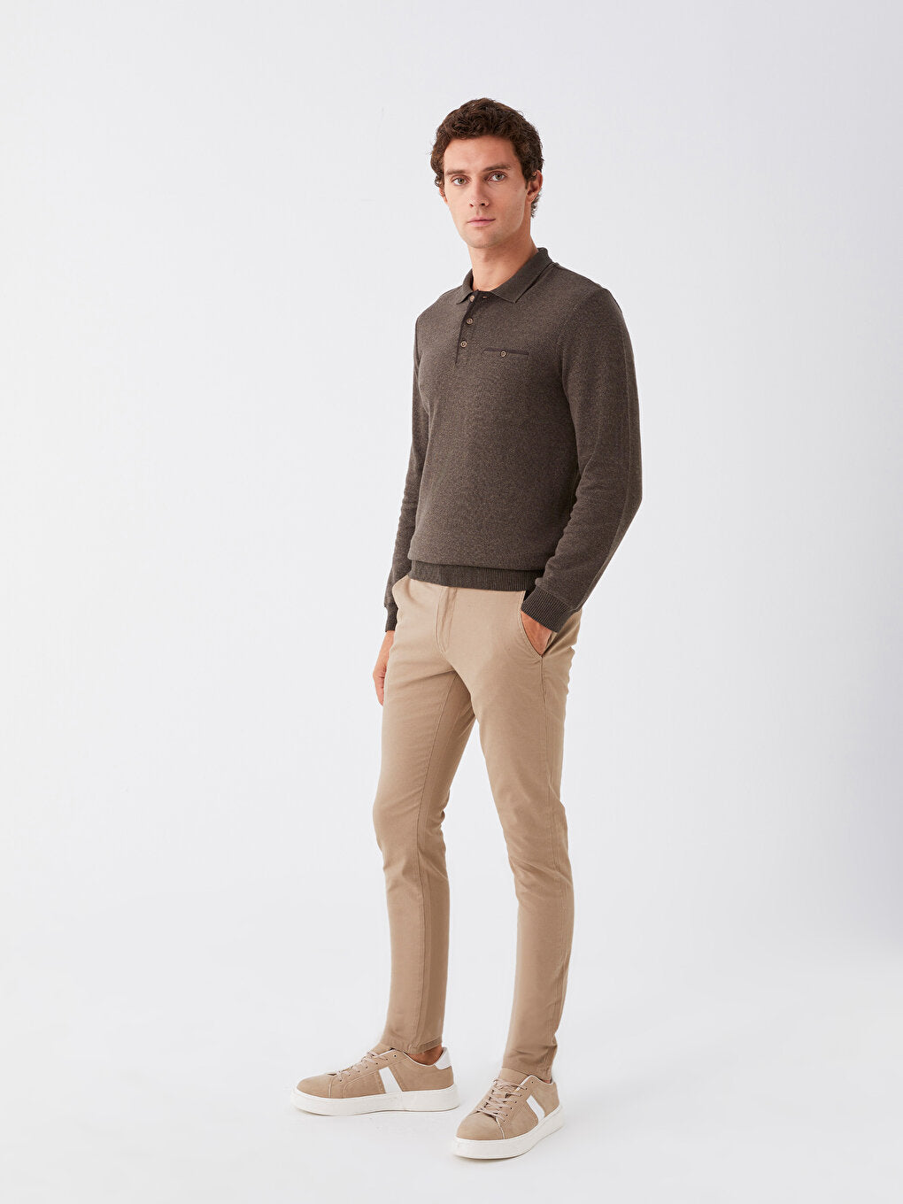 Extra Slim Fit Men's Chino Trousers