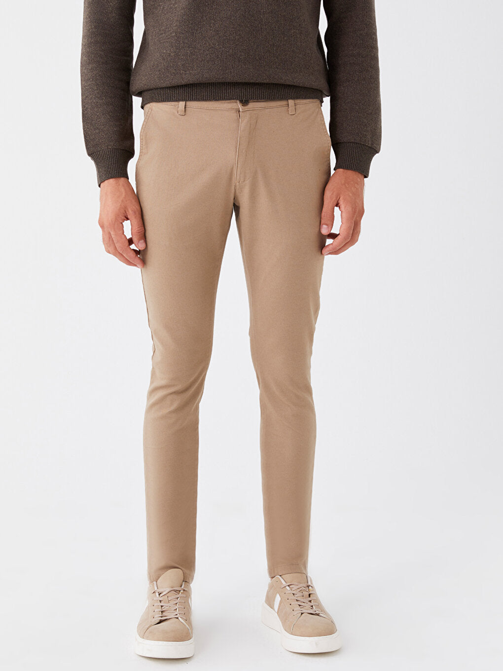 Extra Slim Fit Men's Chino Trousers