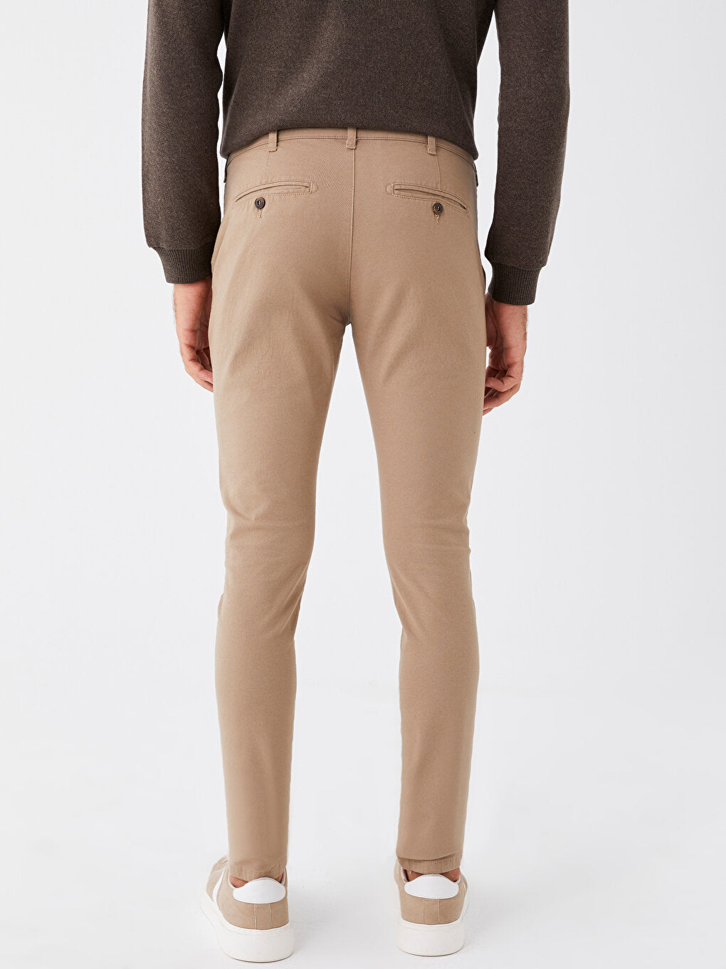 Extra Slim Fit Men's Chino Trousers