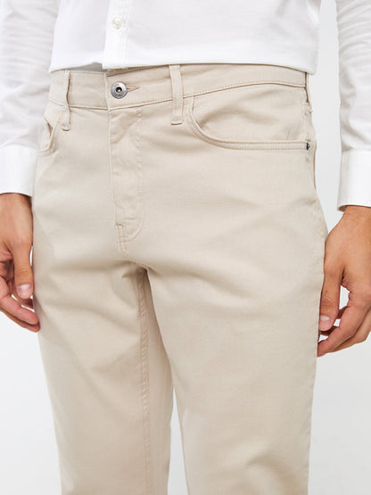 Slim Fit Men's Chino Trousers