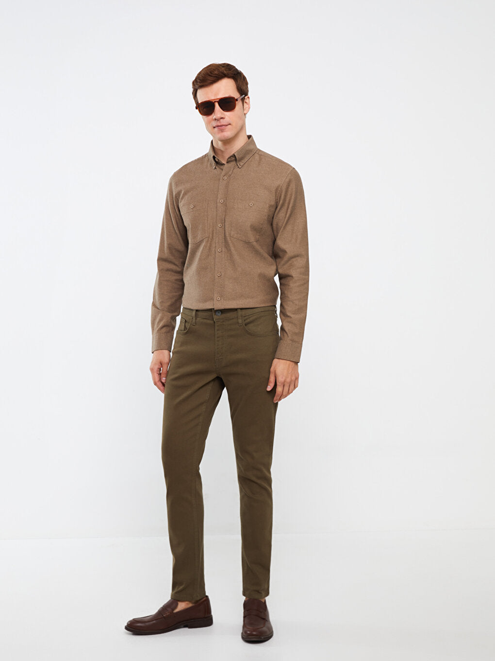 Slim Fit Men's Chino Trousers