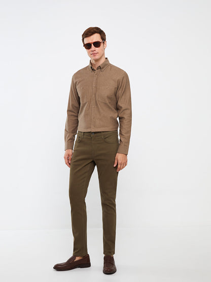 Slim Fit Men's Chino Trousers