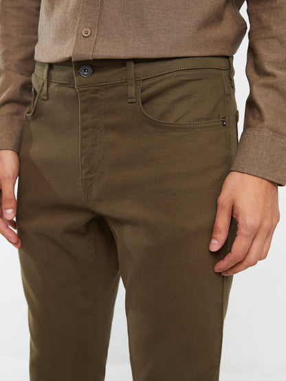 Slim Fit Men's Chino Trousers