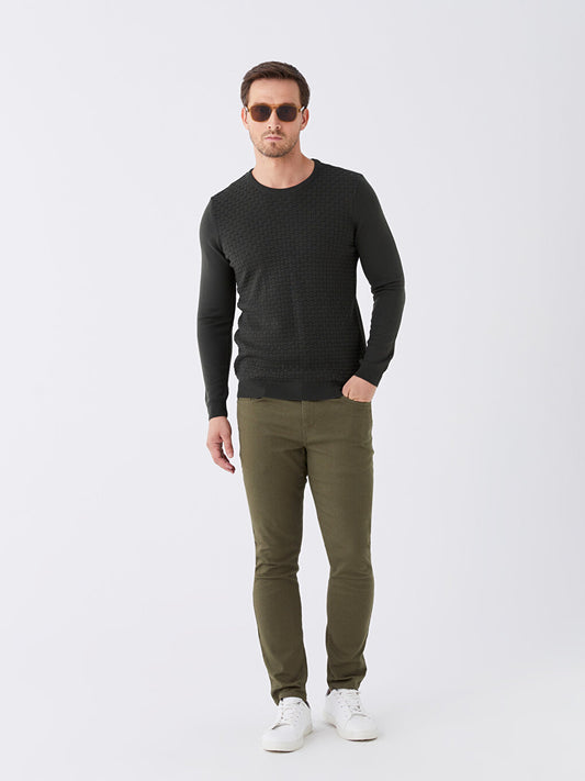 Slim Fit Men's Chino Trousers