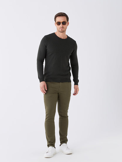 Slim Fit Men's Chino Trousers