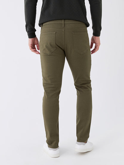 Slim Fit Men's Chino Trousers