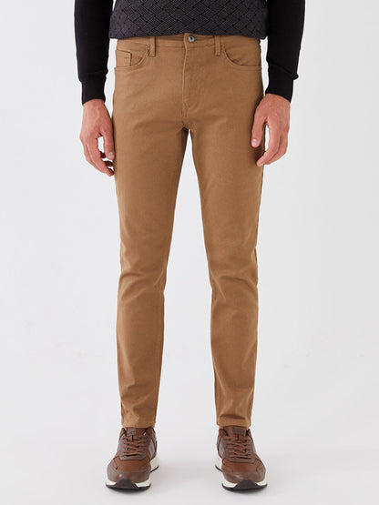 Slim Fit Men's Chino Trousers