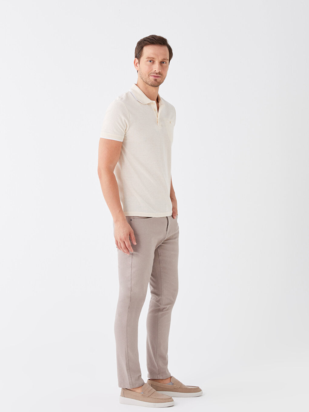 Slim Fit Men's Chino Trousers