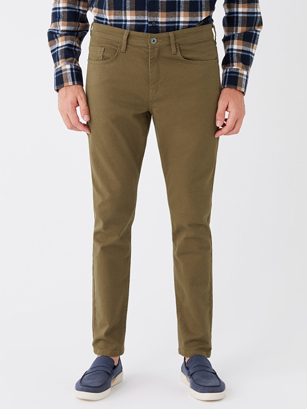 Slim Fit Men's Chino Trousers