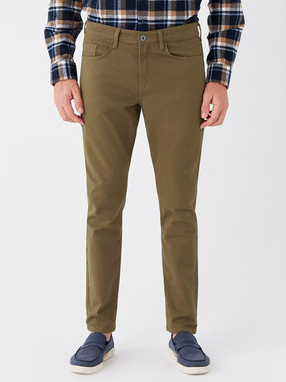 Slim Fit Men's Chino Trousers