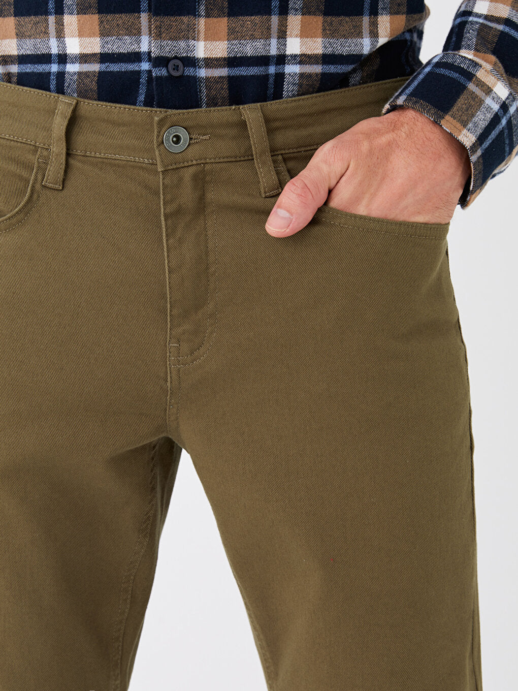 Slim Fit Men's Chino Trousers