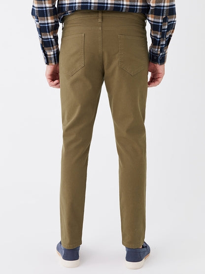 Slim Fit Men's Chino Trousers