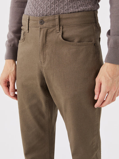 Slim Fit Men's Chino Trousers