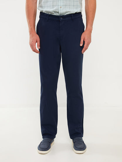 Wide Fit Men's Chino Trousers