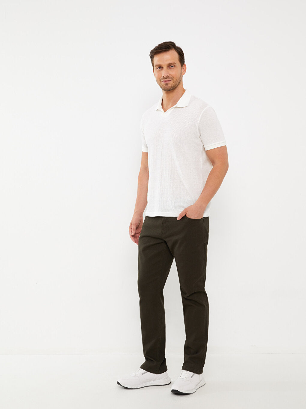 Standard Fit Chino Trousers