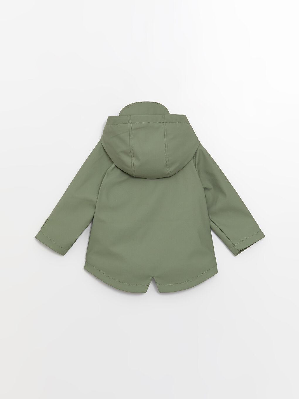 Hooded Long Sleeve Basic Baby Boy Coat