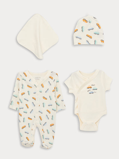 Baby Boy Premature Hospital Discharge Set 4-pack