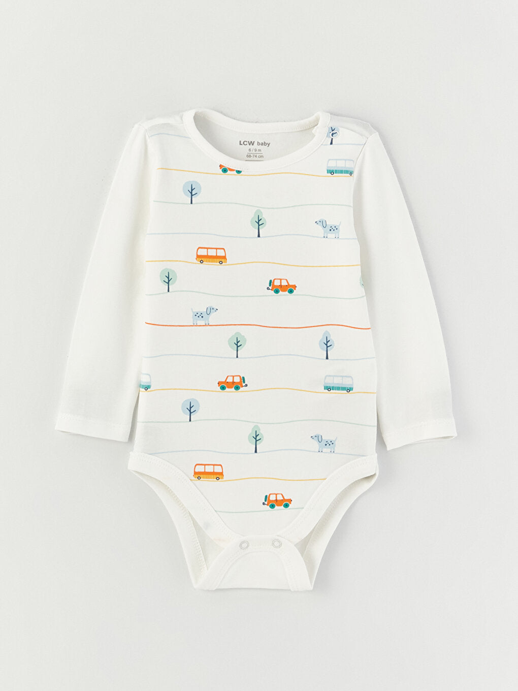 Crew Neck Long Sleeve Baby Boy 3 Piece Set