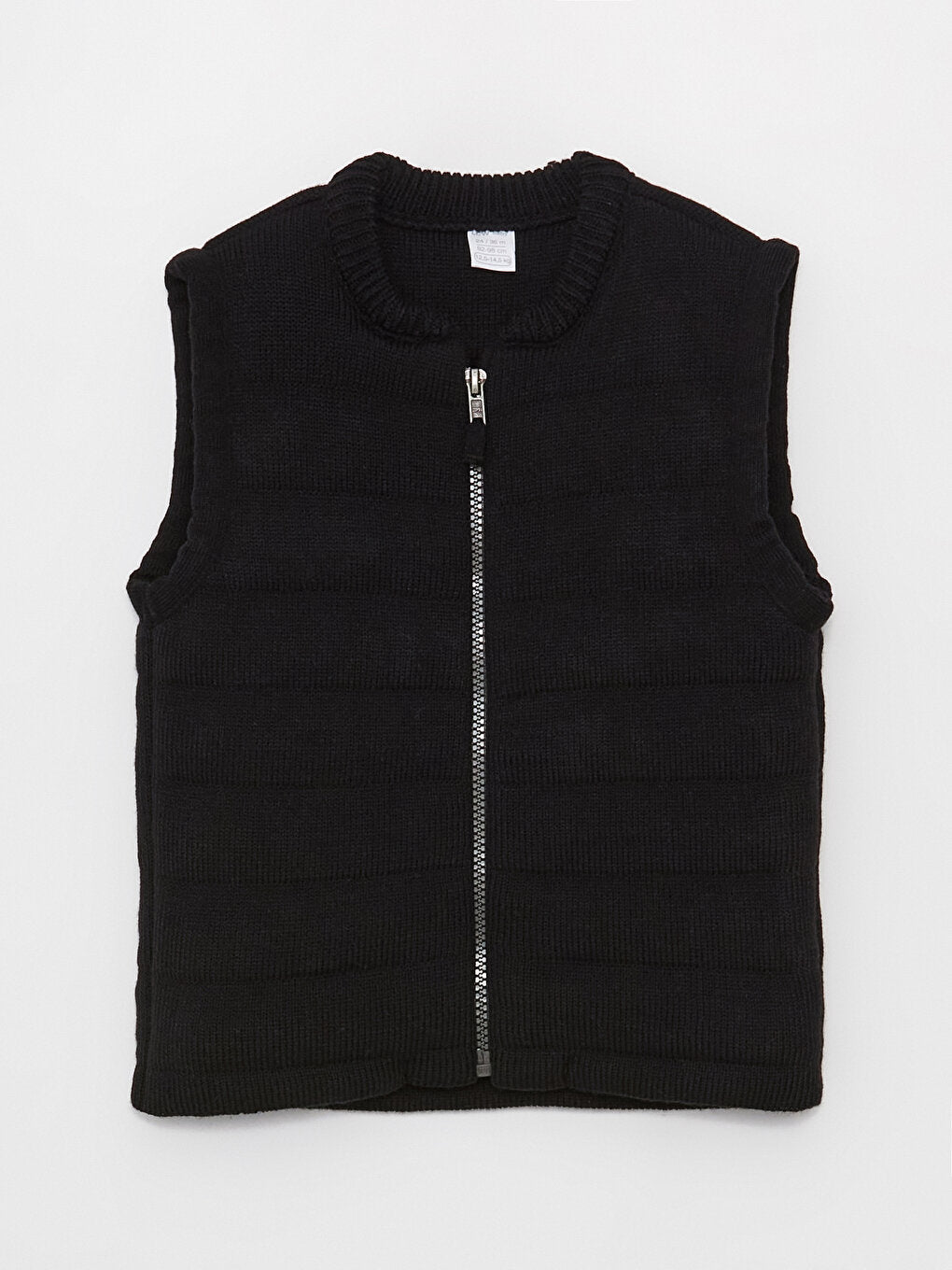 Zippered Baby Boy Knitwear Vest