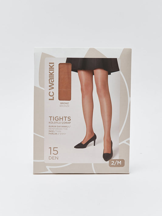 15 Denier Shiny Women's Pantyhose