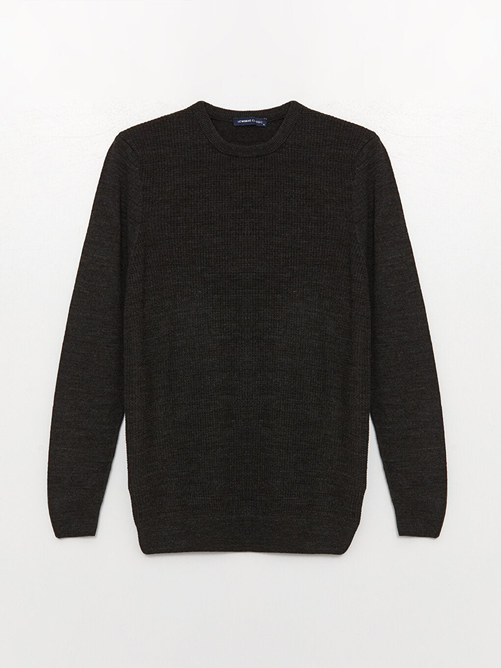 Crew Neck Long Sleeve Men's Knitwear Sweater