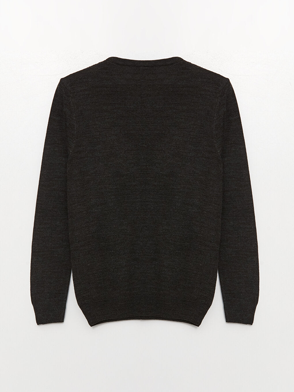 Crew Neck Long Sleeve Men's Knitwear Sweater