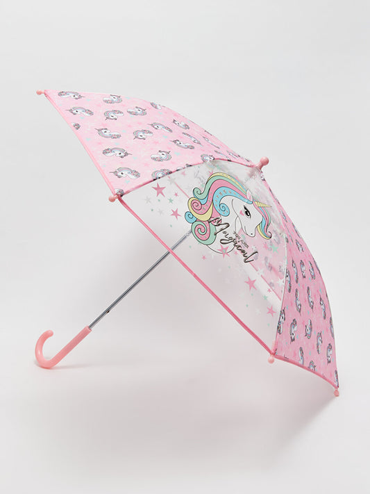 Printed Girl's Umbrella