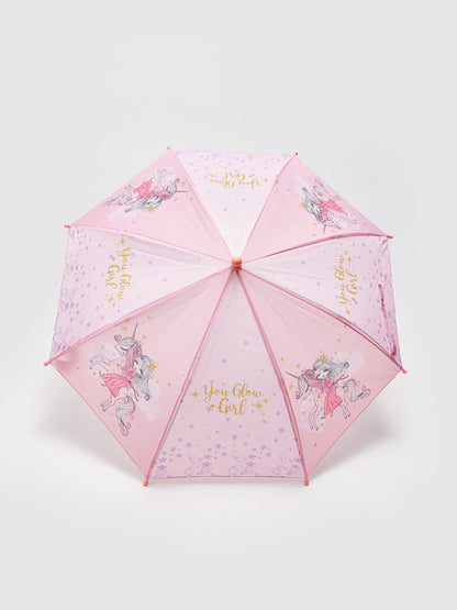 Printed Girl's Umbrella