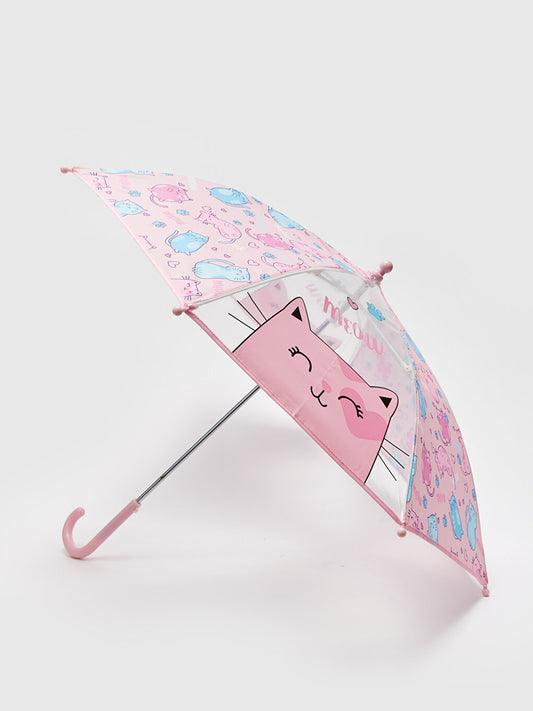 Printed Girl's Umbrella